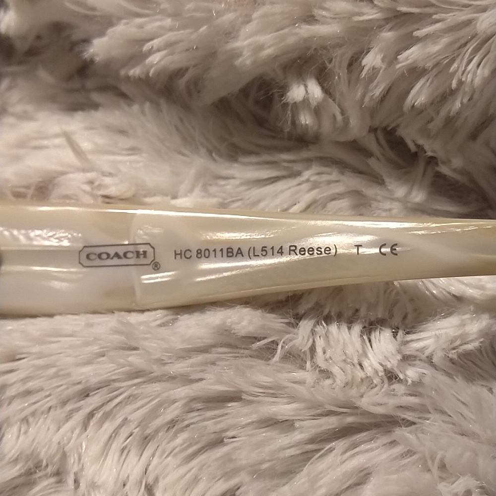 Vintage Coach Reese Sunglasses in Ivory *Please read description b4 offers* 🙏😊 - Picture 6 of 8